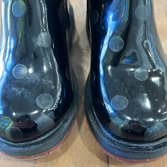 Zara black patent Minnie Mouse boots - Picture 5 of 8